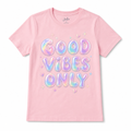 GIA JAMES Logo Tee - Pink