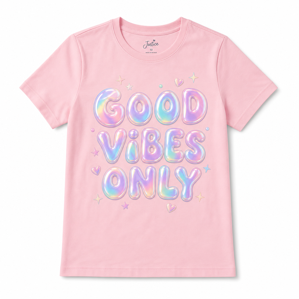 GIA JAMES Logo Tee - Pink