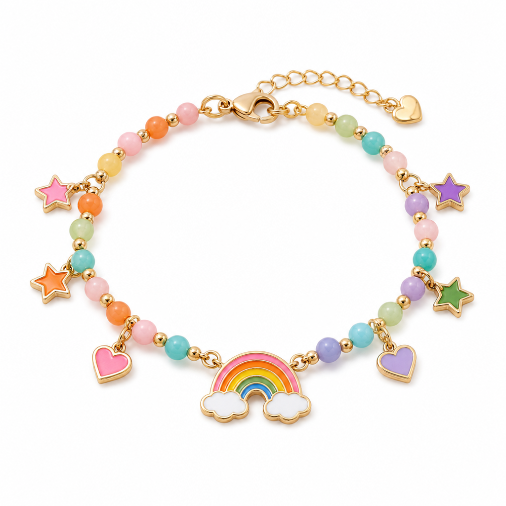 Rainbow Charm Bracelet
