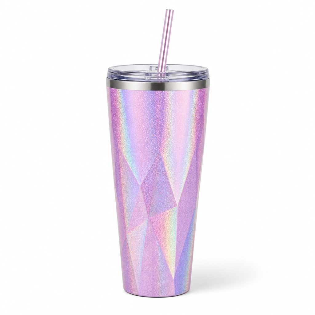 Holographic Sparkle Tumbler