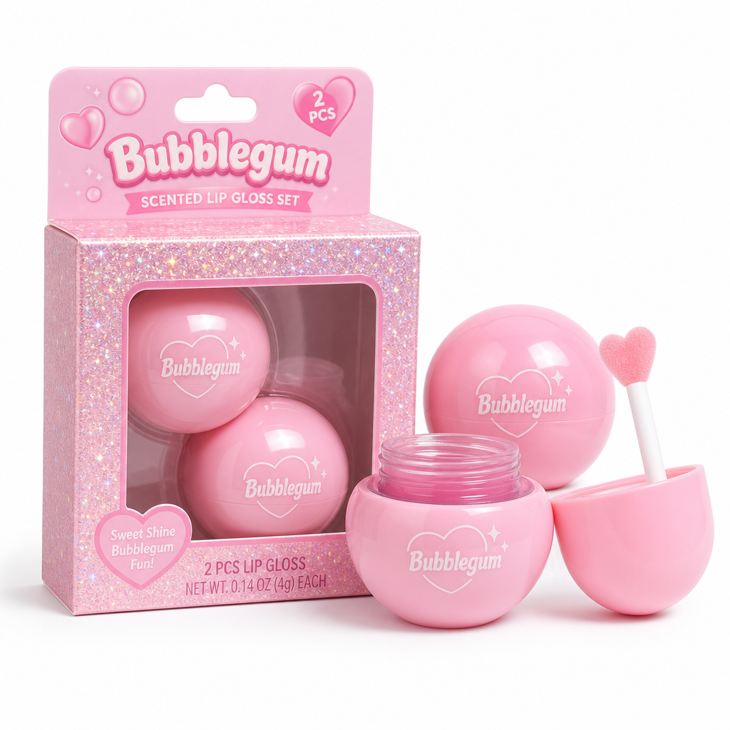 Bubblegum Pop Lip Gloss Duo